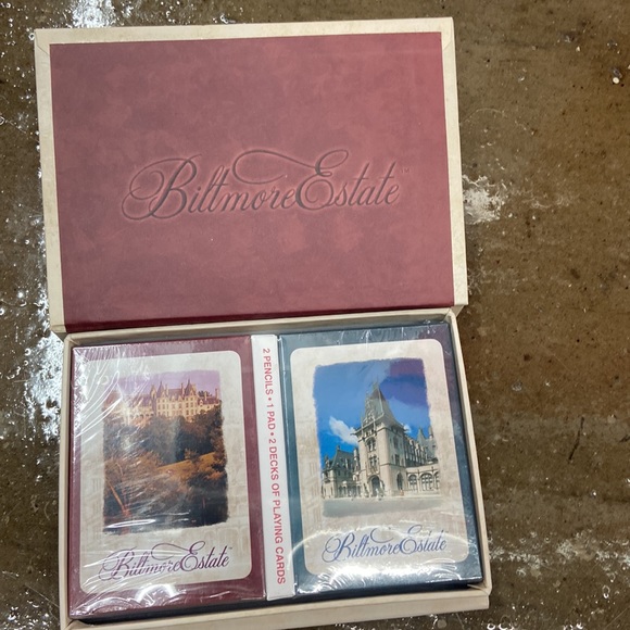 VINTAGE BILTMORE ESTATE LIMITED EDITION PLAYING CARDS BRAND NEW - Picture 2 of 2